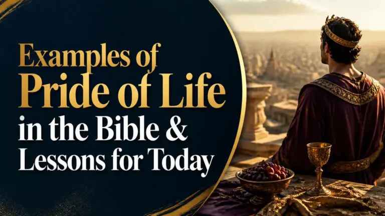 Examples of Pride of Life in the Bible
