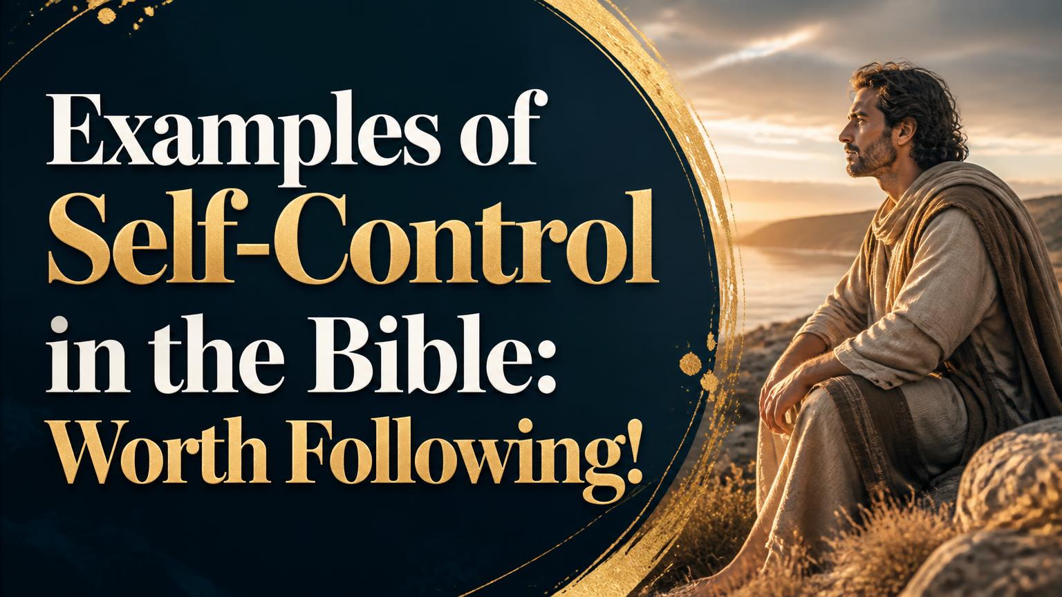 Examples of Self Control in the Bible