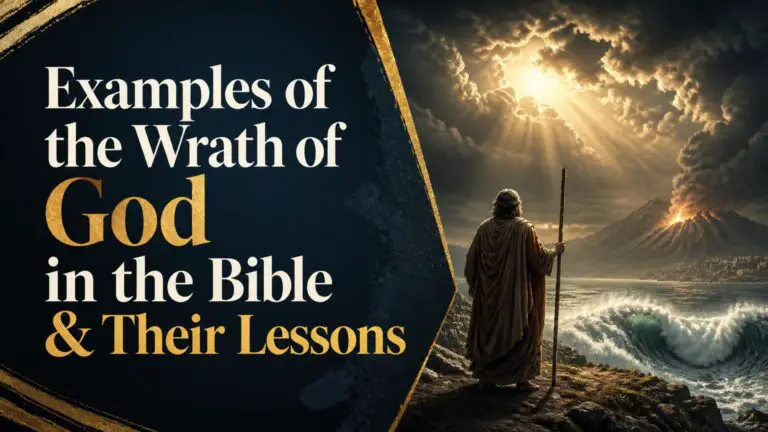 Examples of the Wrath of God in the Bible