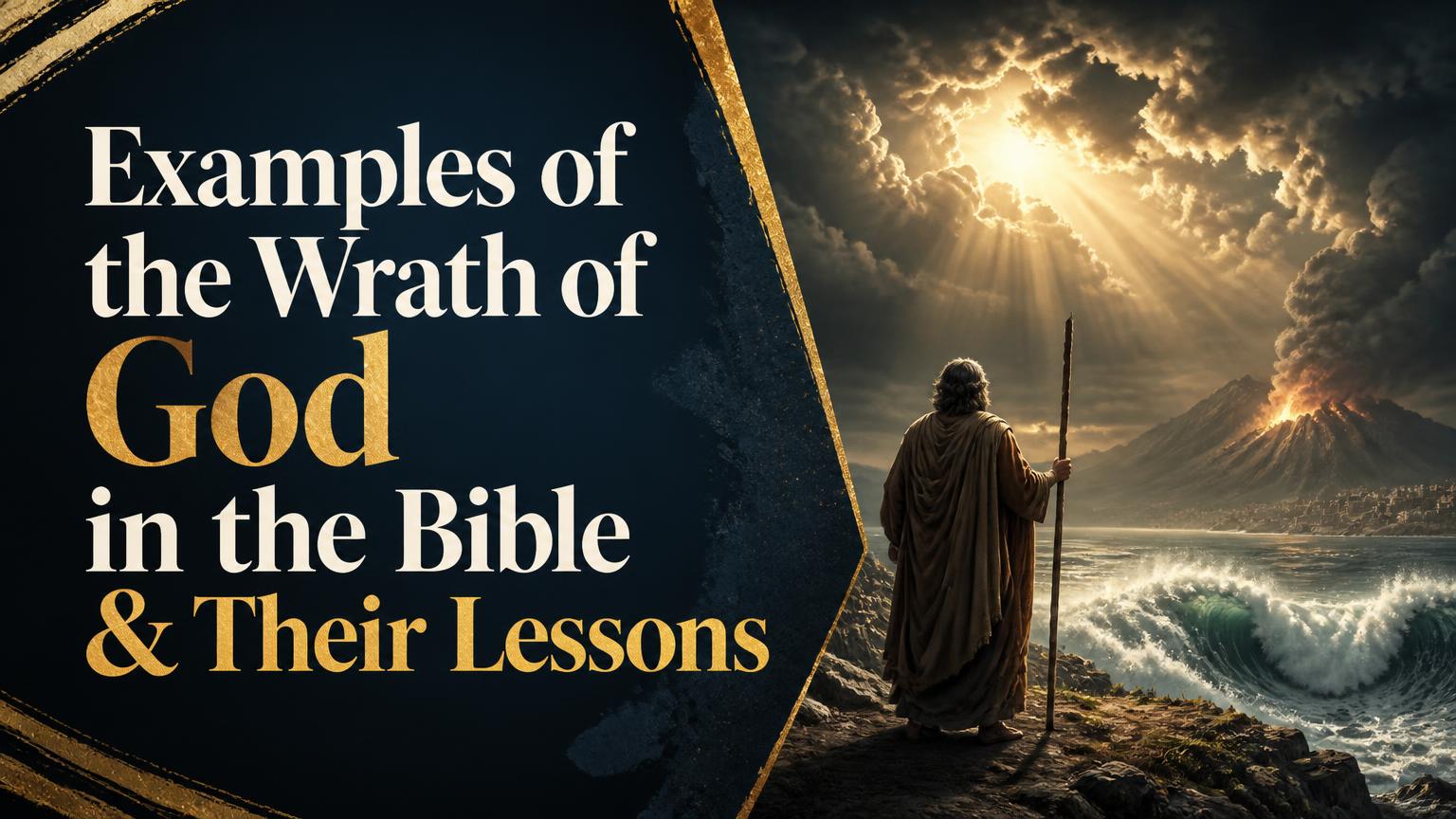 Examples of the Wrath of God in the Bible