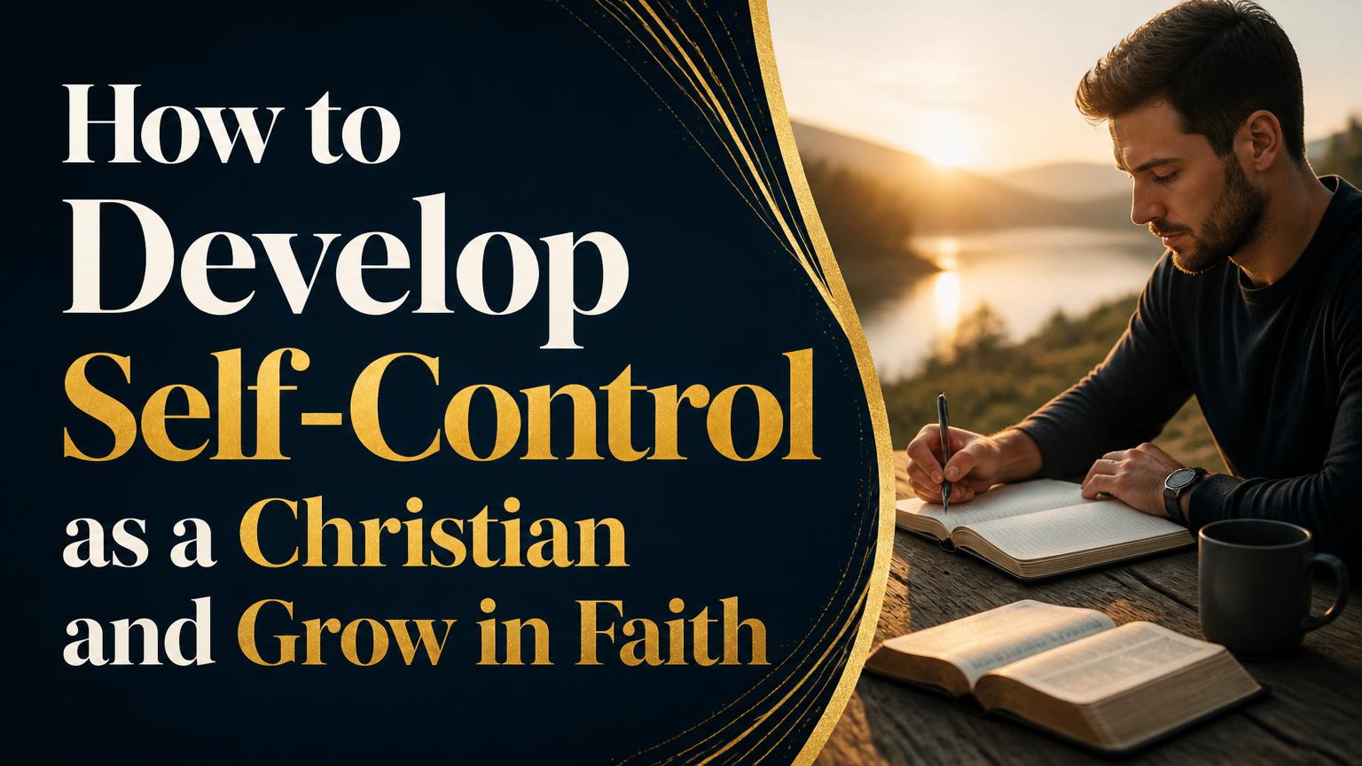 How to Develop Self Control as a Christian?