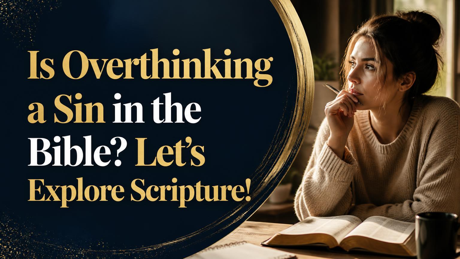 Is Overthinking a Sin in the Bible?