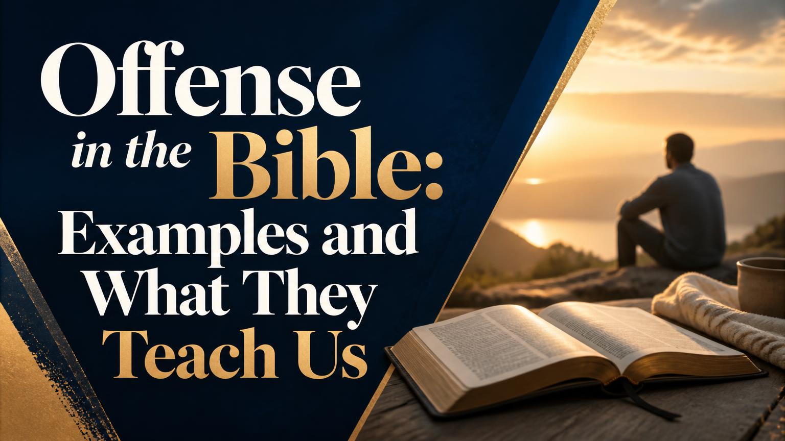 Offense in the Bible