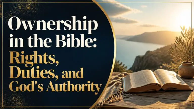 Ownership in the Bible
