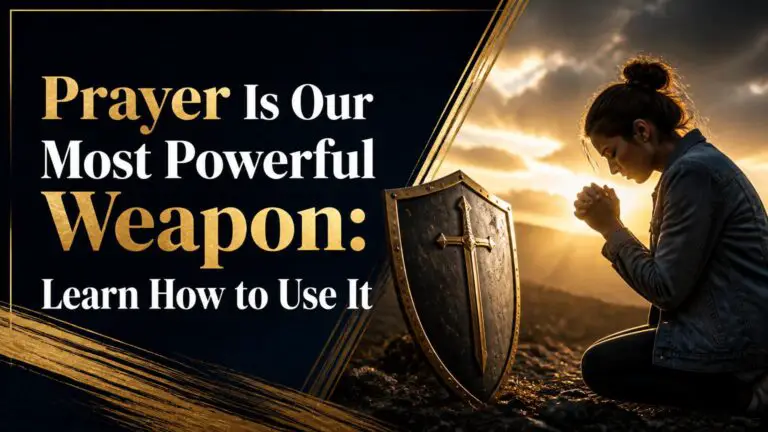 Prayer Is Our Most Powerful Weapon