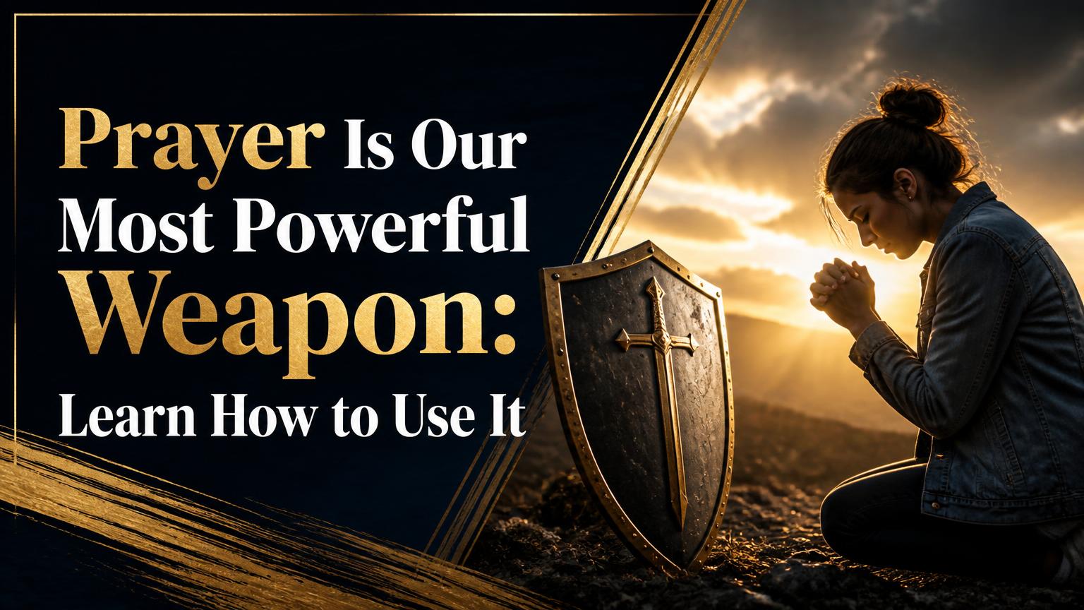 Prayer Is Our Most Powerful Weapon