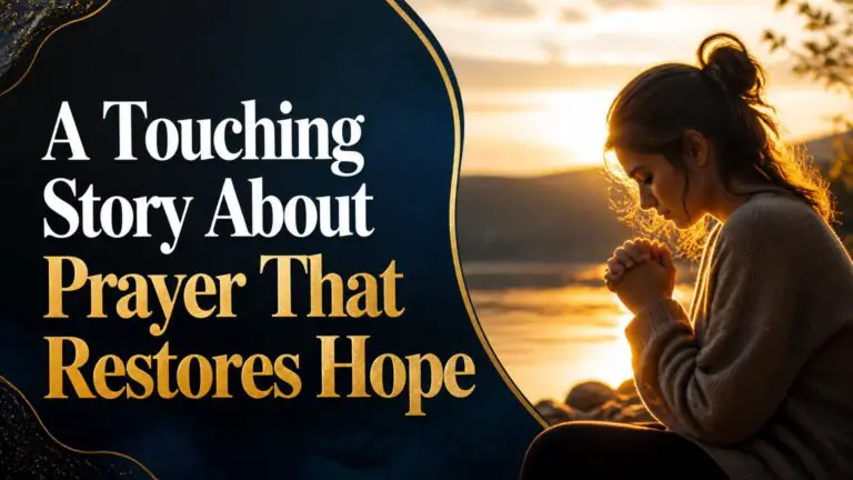 Touching Story About Prayer