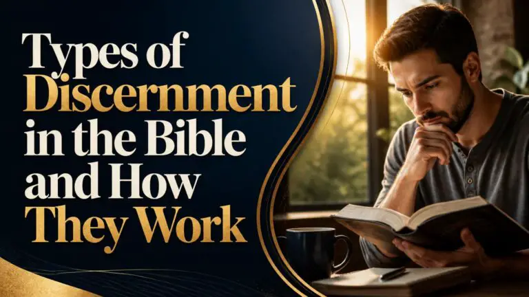 Types of Discernment in the Bible