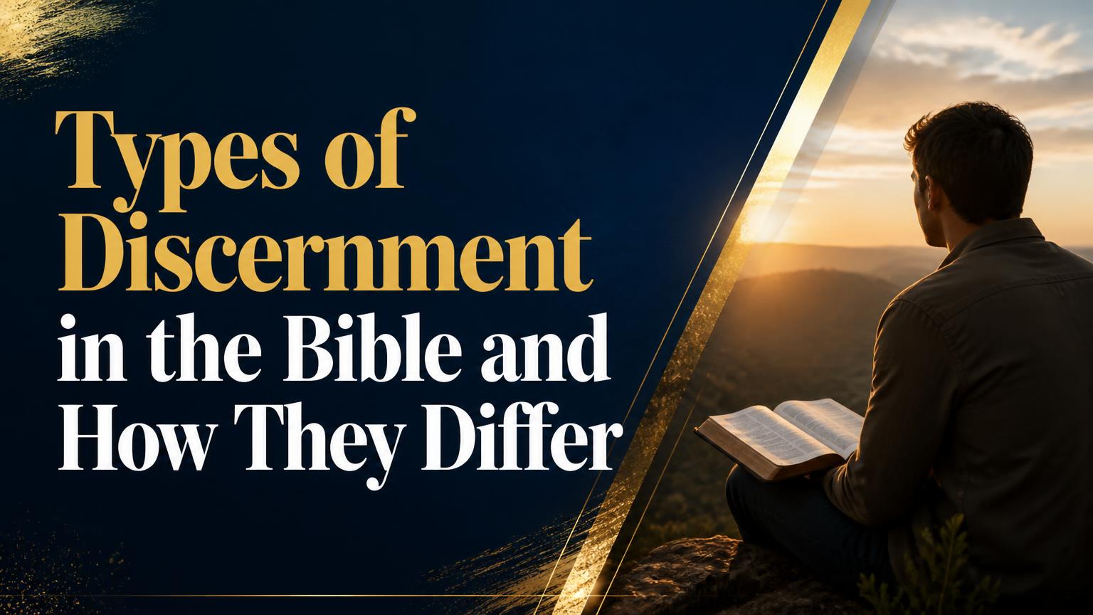 Types of Discernment in the Bible and How They Differ - THE WAY WITH CHRIST