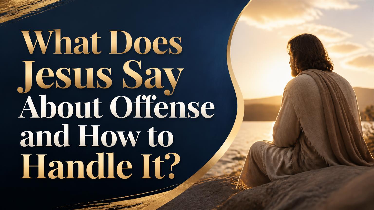 What Does Jesus Say About Offense?