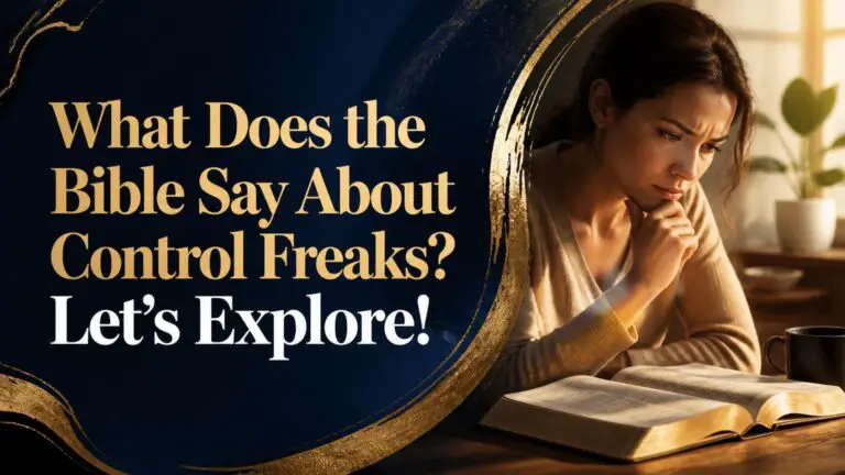 What Does the Bible Say About Control Freaks?