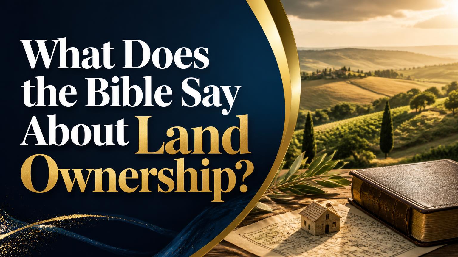 What Does the Bible Say About Land Ownership?