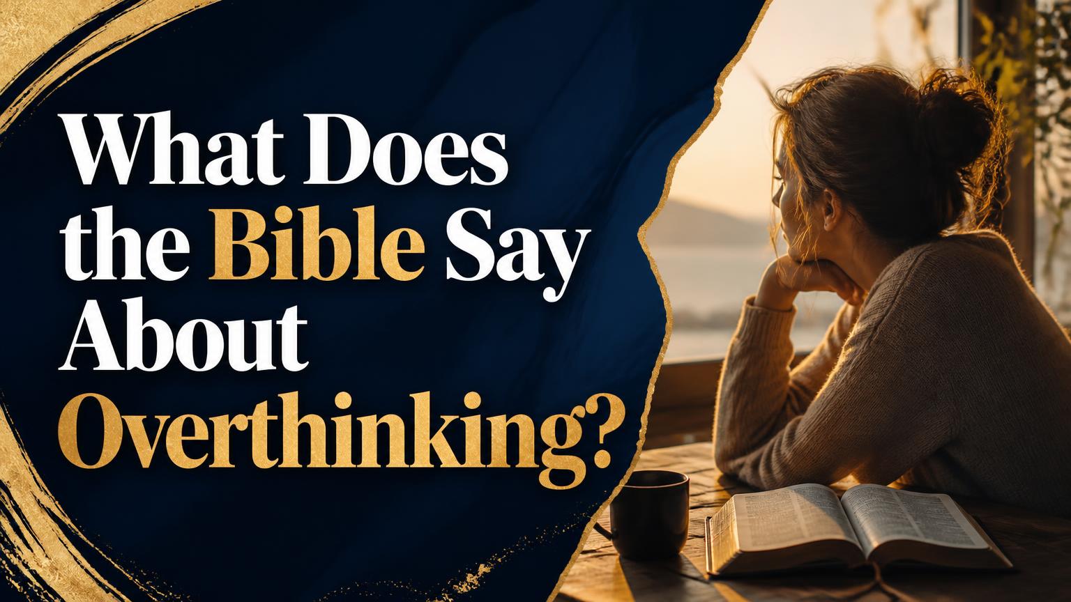 What Does the Bible Say About Overthinking?