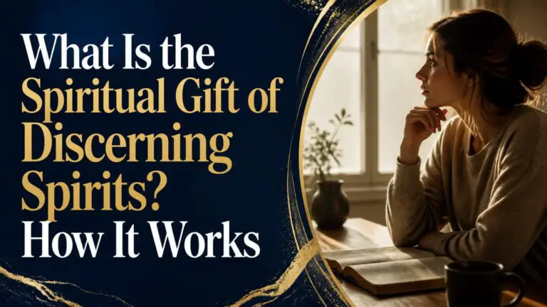 What Is the Spiritual Gift of Discerning Spirits?